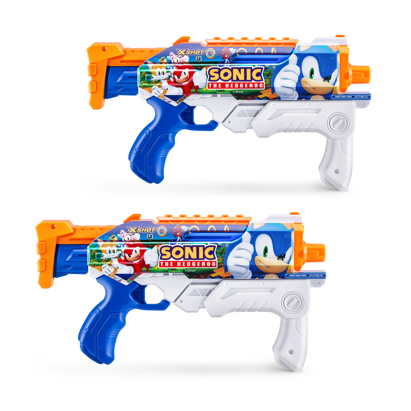 XSHOT Water FAST FILL SKINS Sonic 2-pack