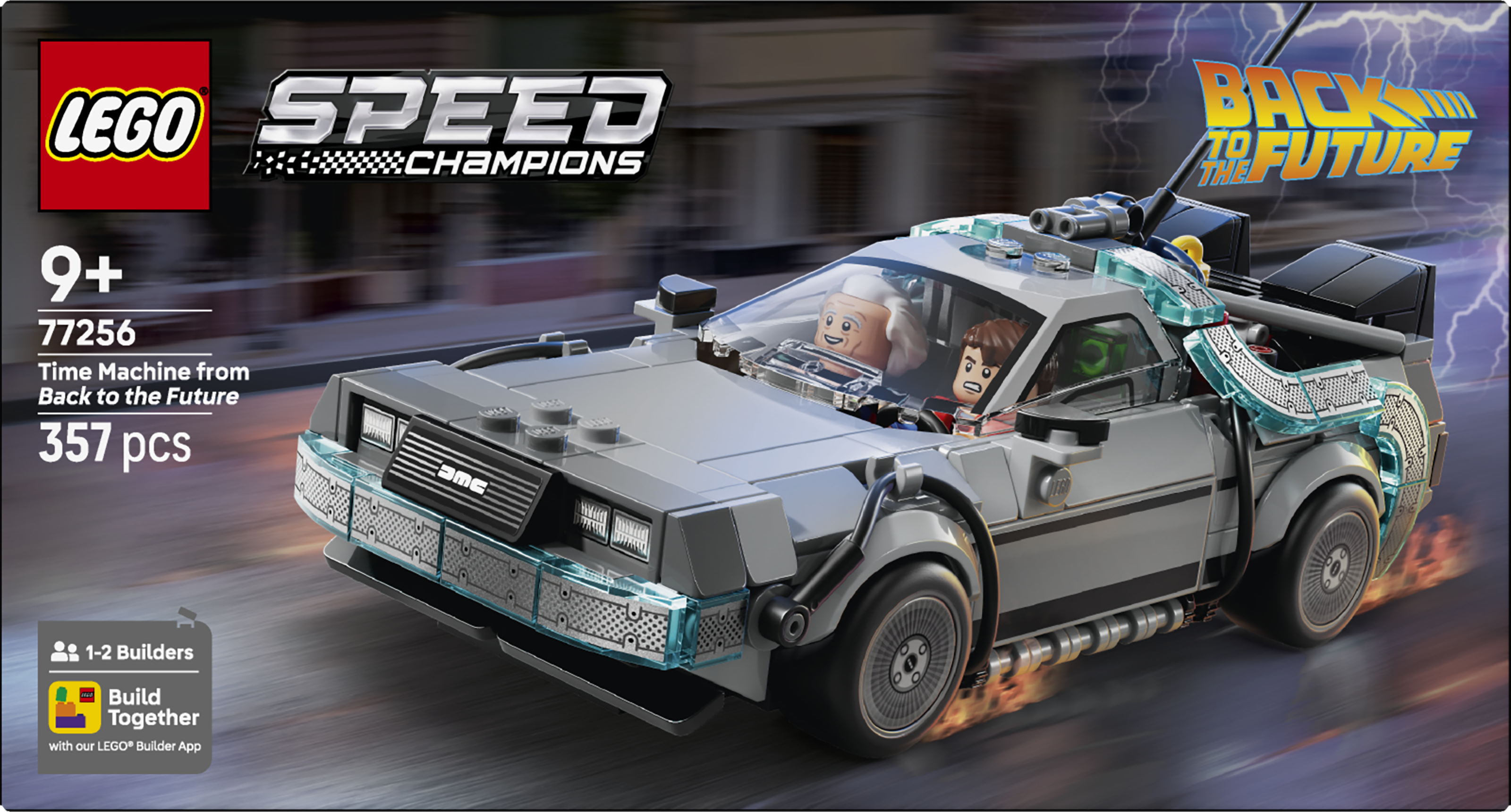 LEGO® Speed Champions Tidsmaskinen från Tillbaka till framtiden 77256