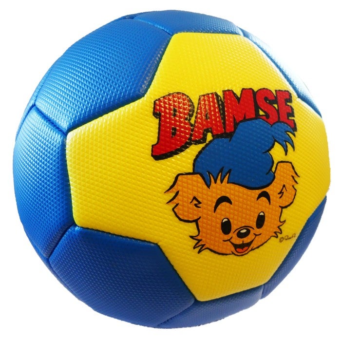 Bamse Football size 3, Blue/Yellow
