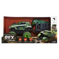 Sharper Image Rex Recon RC-lastbil med dinosaurie
