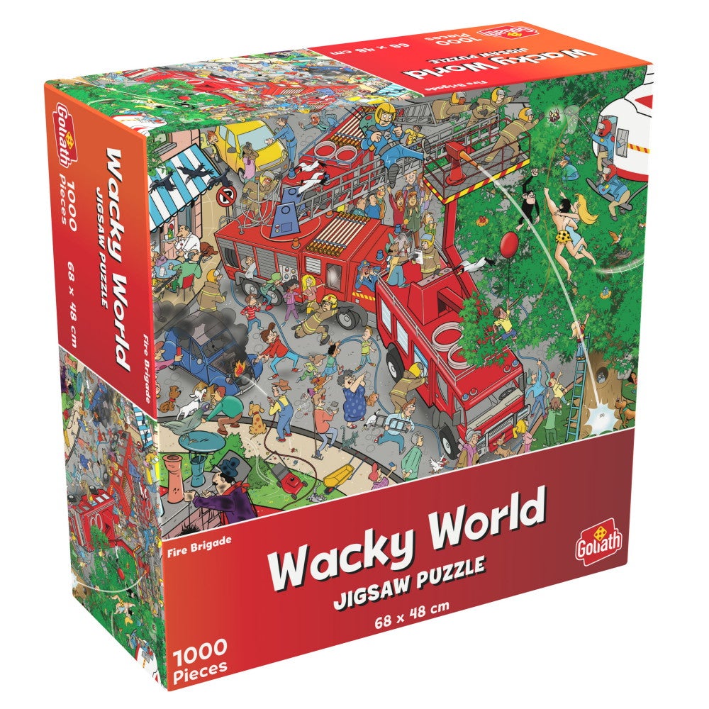 Wacky World Fire Brigade 1000 Bitar