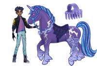 Unicorn Academy Doll & Unicorn V2 - Rory & Storm