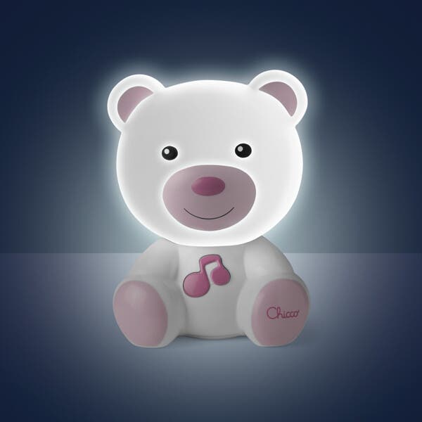 Chicco Dreamlight nattlampa rosa