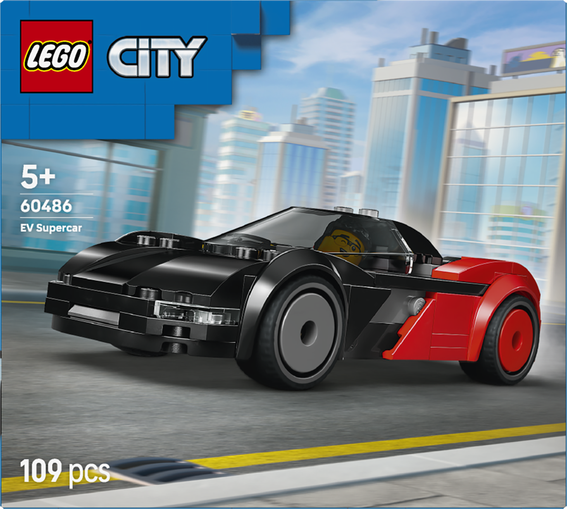 LEGO® City Elsuperbil Byggset med minifigur 60486