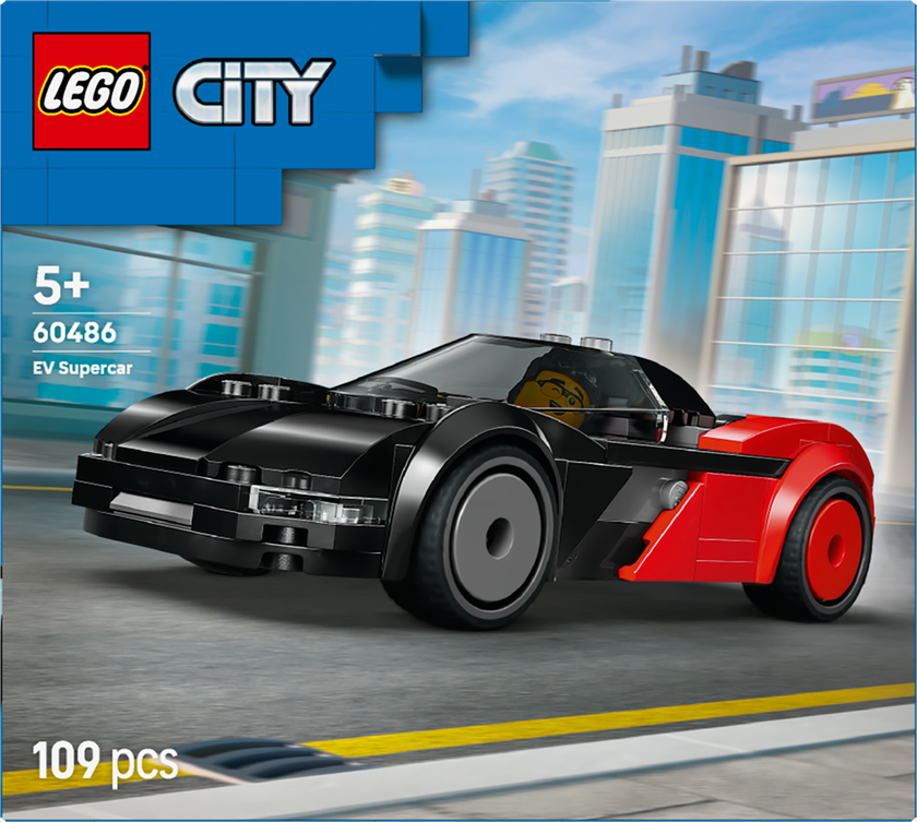 LEGO® City Elsuperbil Byggset med minifigur 60486