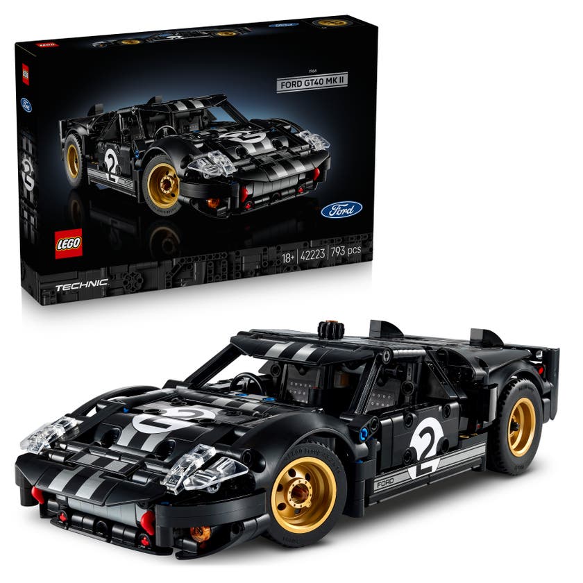 LEGO® Technic 1966 Ford GT40 MKII racerbil för vuxna 42223