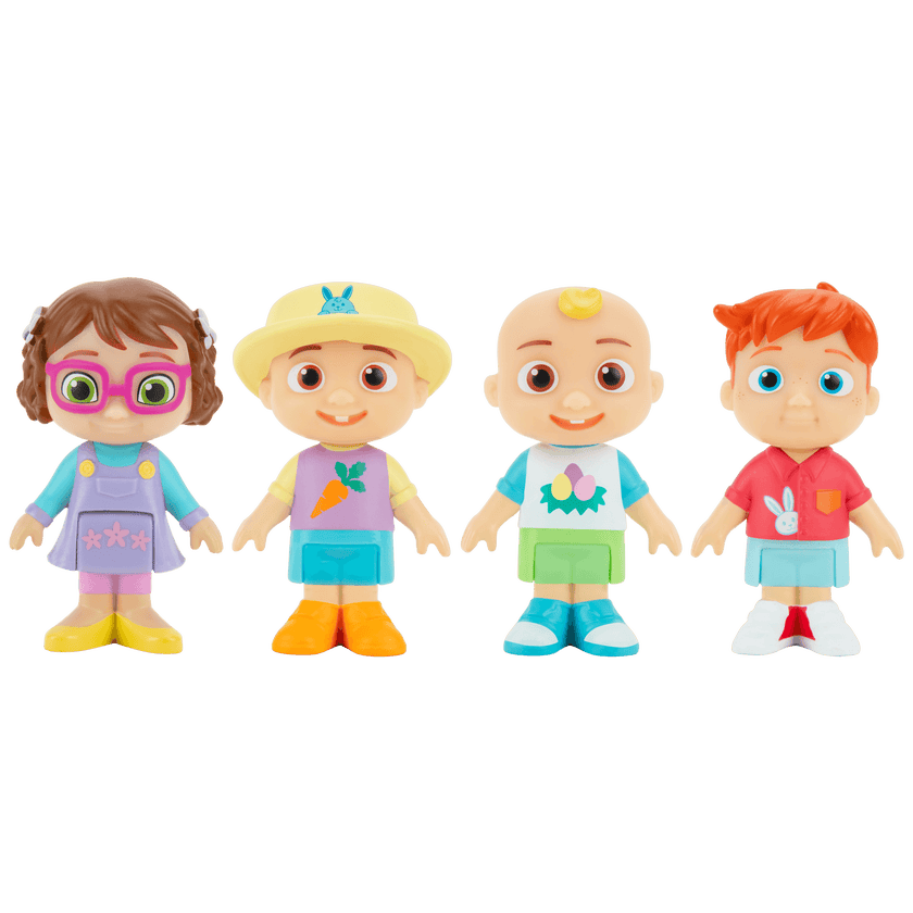 Cocomelon, Dress Up Figure 4 Pack