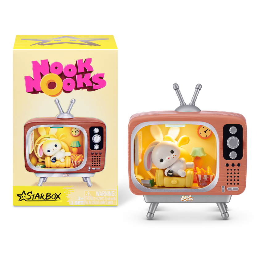 Star Box Nook Nooks - LED-upplysta samlarfigurer