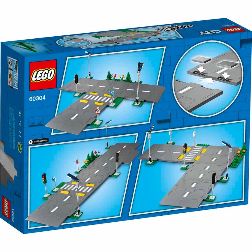 LEGO City Town 60304, Vägplattor