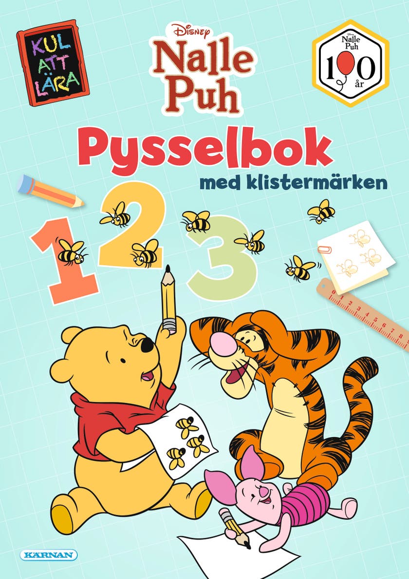 Nalle Puh Pyssla med siffror