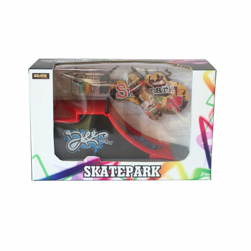 Skills, Finger skateboard, slope