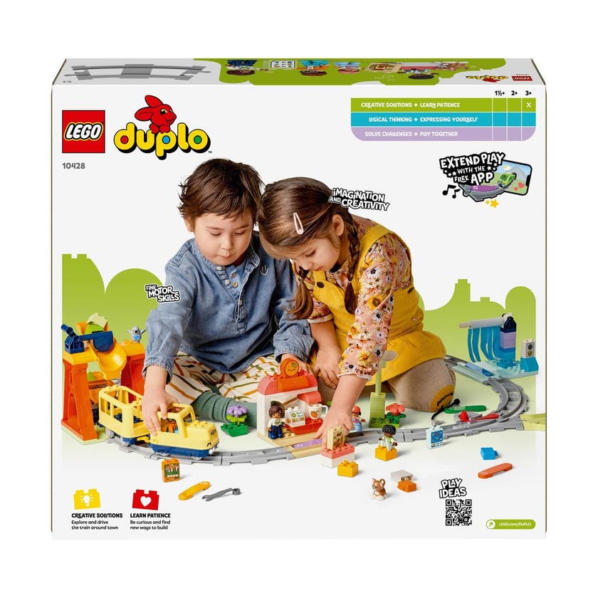 LEGO DUPLO Town 10428, Stort interaktivt pendeltåg