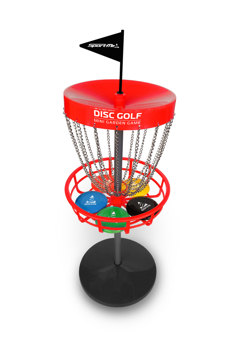 Mini Disc Golf Basket Set