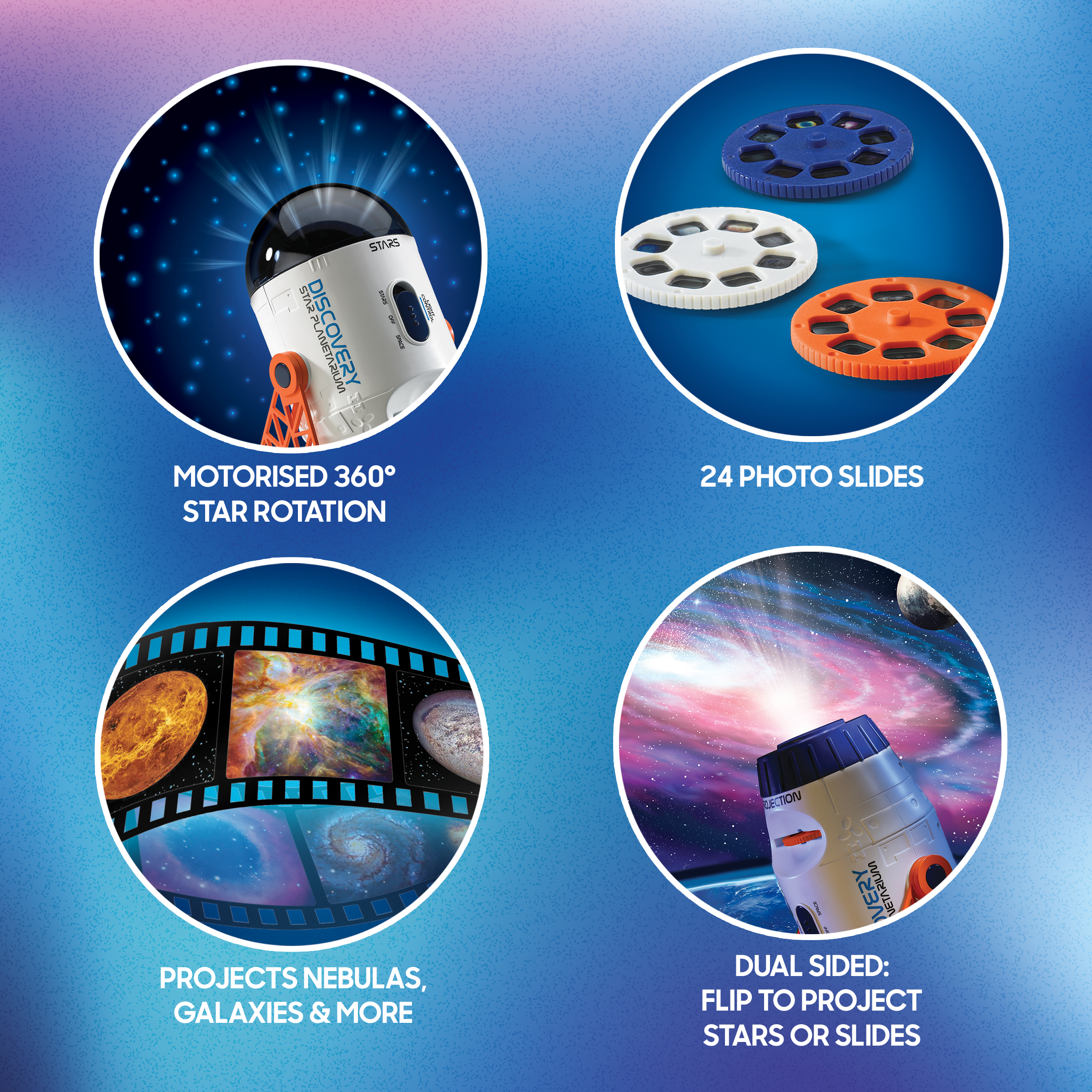 Discovery Rymdsprojektor Planetarium