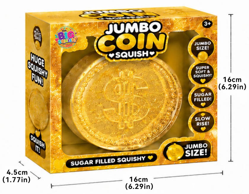 Big Squish Jumbo Coin
