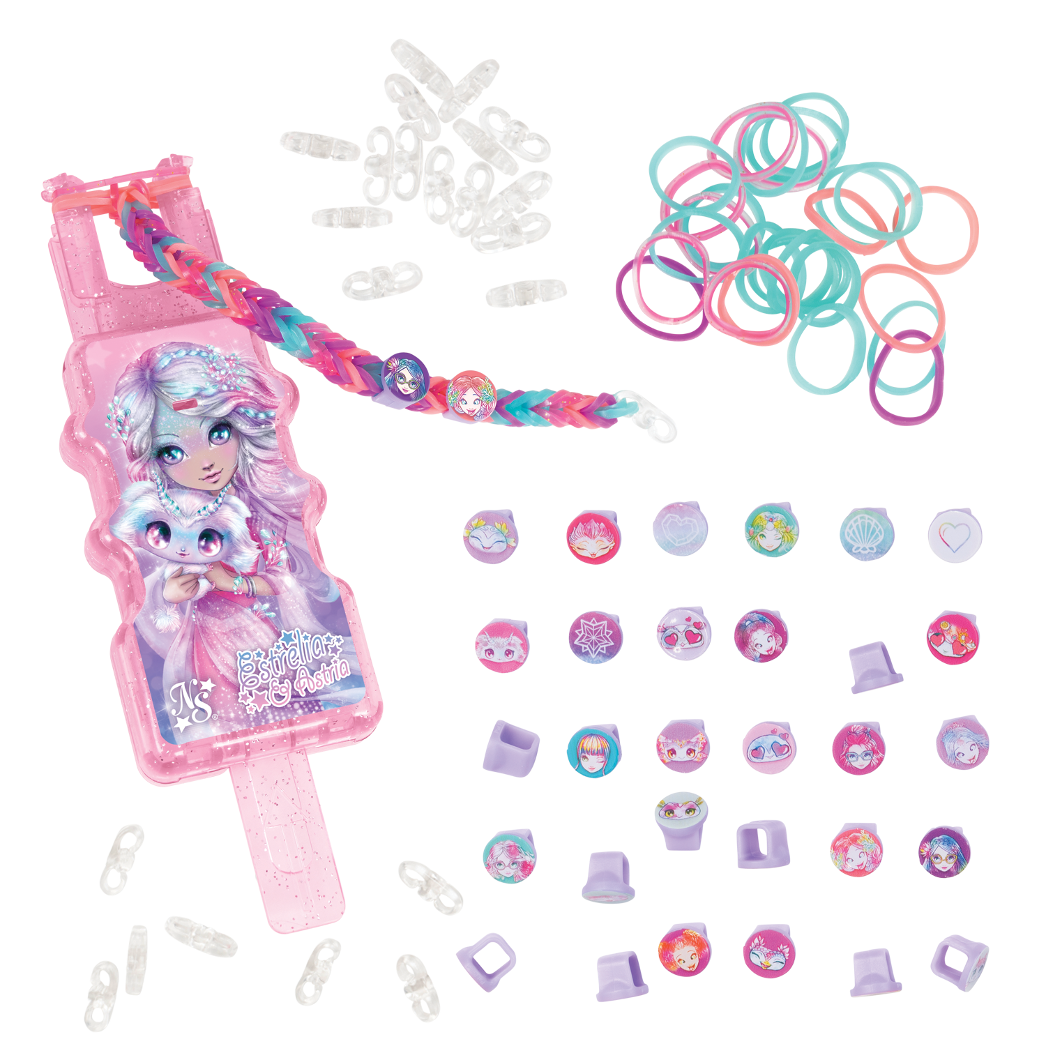 Nebulous Stars Rainbow Loom Auto Loom Pärlset