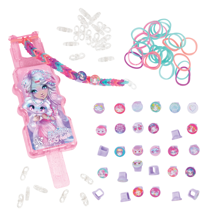 Nebulous Stars Rainbow Loom Auto Loom Pärlset