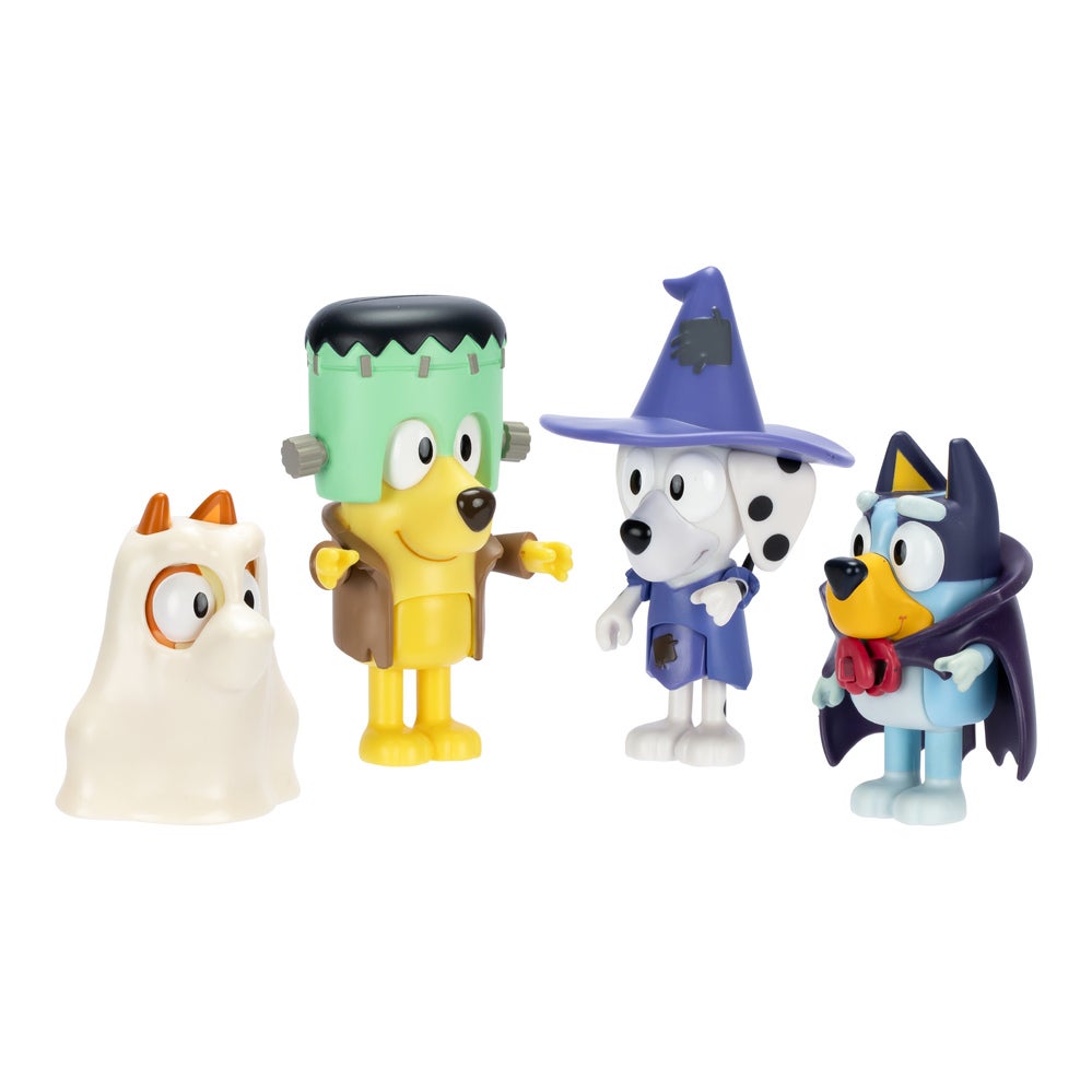 Bluey, Figure 4Pk Costume Party