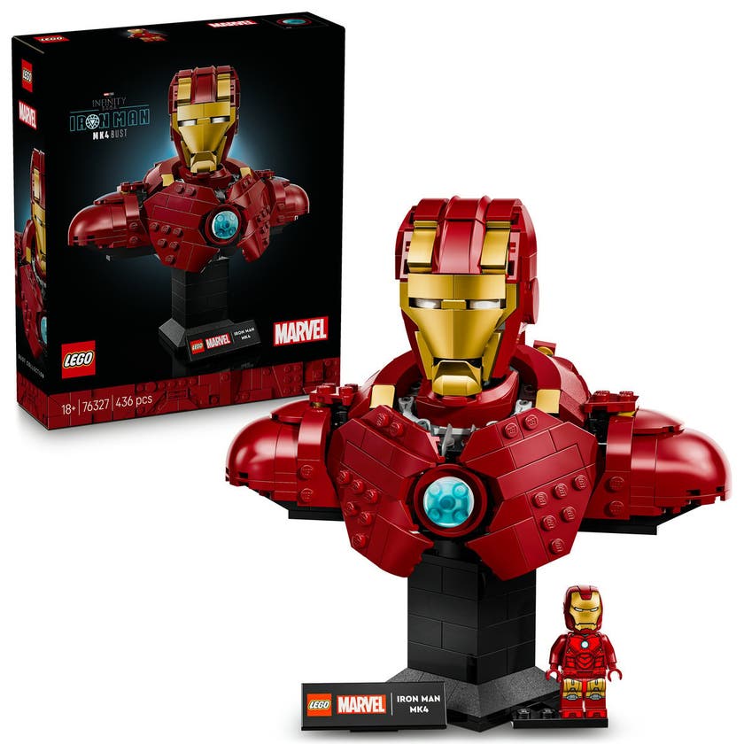 LEGO Super Heroes 76327, Iron Man MK4 – byst