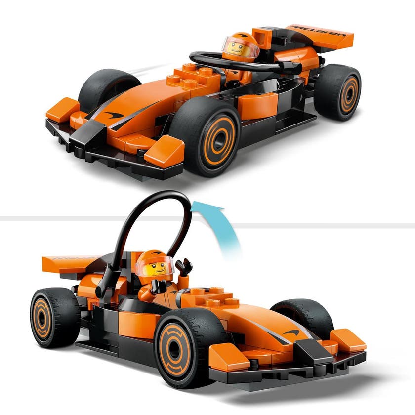 LEGO City Formula 1 60442, F1® förare med McLaren racerbil