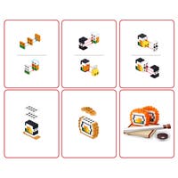 ZURU MAX Build More Premium Sushi Bar Collection (California Roll)