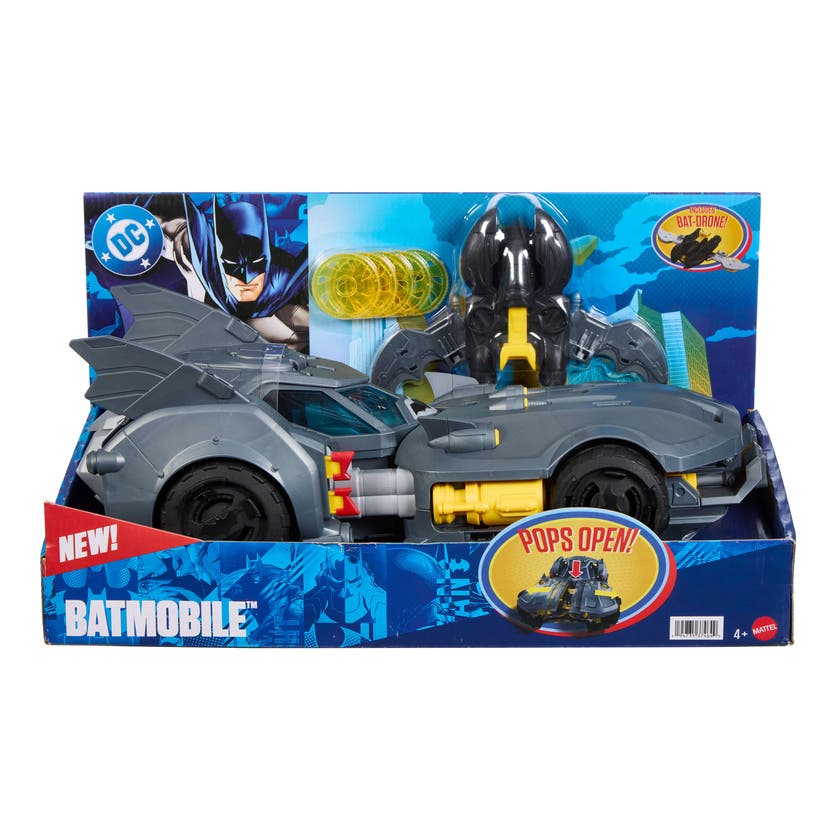 Mattel DC Premier Batmobile med Bat-Drone