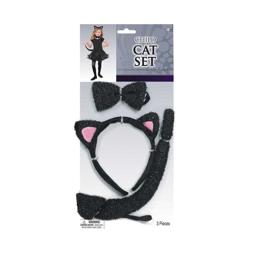 Halloween, Cat Costume Set, Children'S