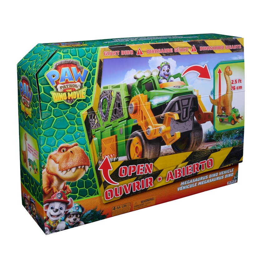 PAW Patrol 6075939 Megasaurus Dino Leksaksfordon
