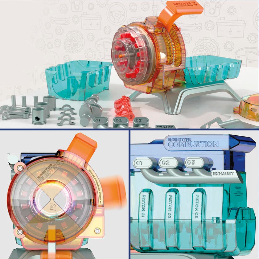 Discovery Motorbyggsats - Hybridmotor