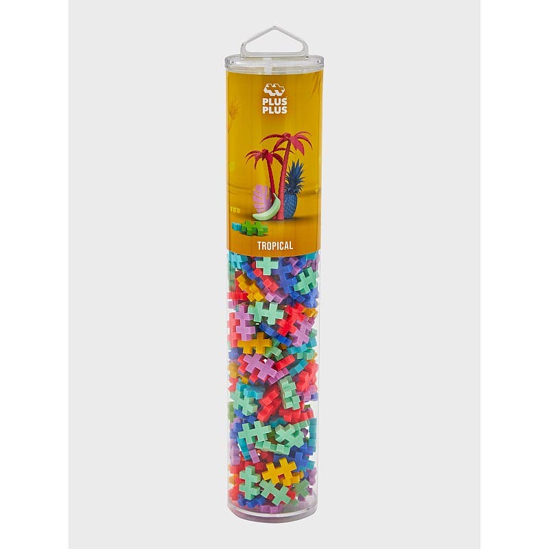 Plus-Plus, Tropical mix / 240 pcs Tube
