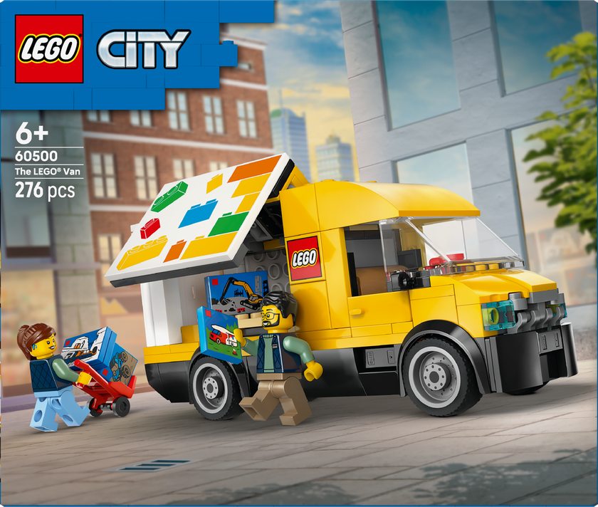 LEGO® City: LEGO skåpbilen – Bygg- och lekset för barn 60500