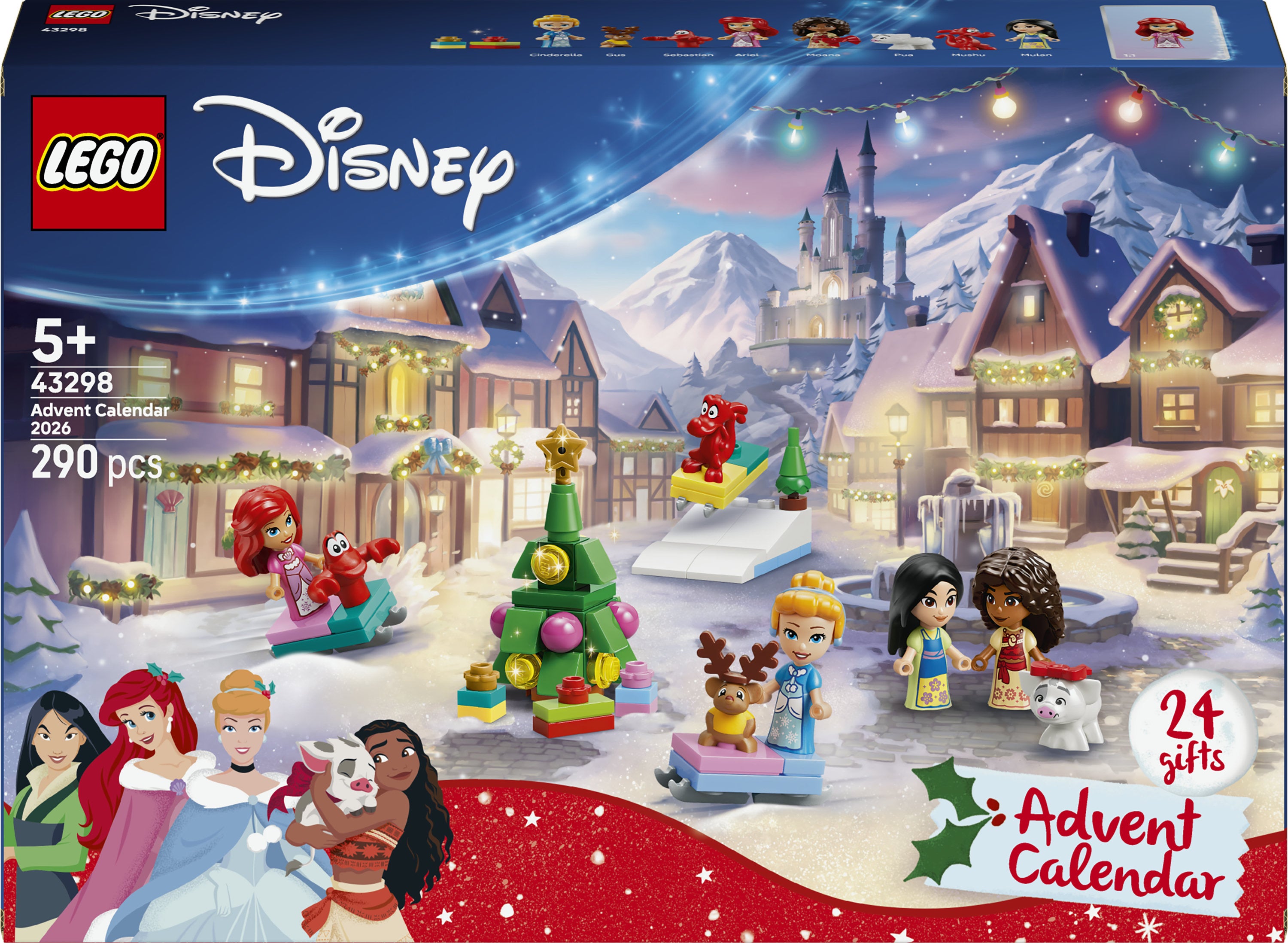 LEGO® Disney Princess Adventskalender 2026 - 43298