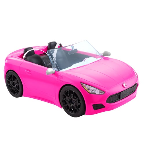 Barbie Rosa Cabriolet med rullande hjul