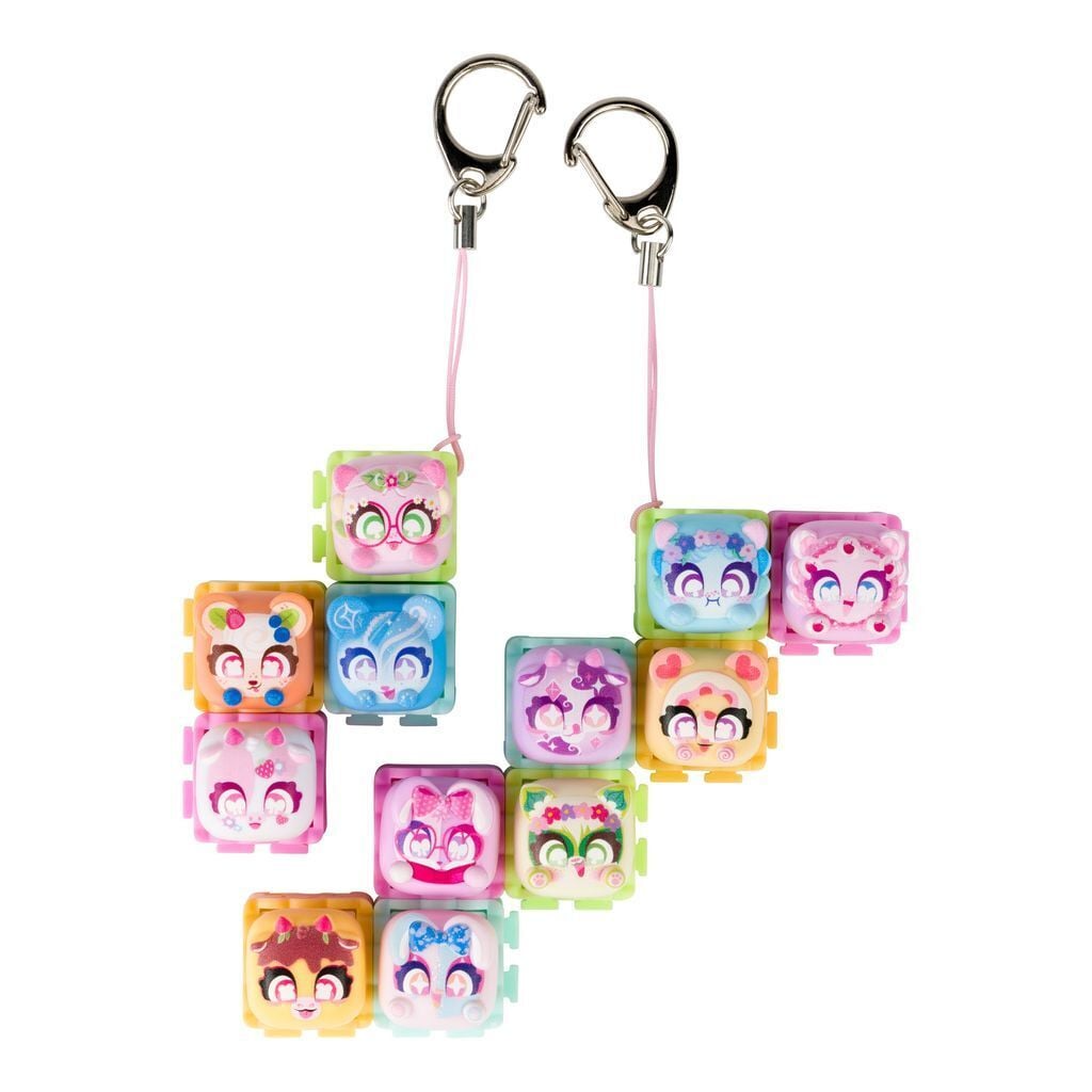 Clickeez Klickbar Fidget-Nyckelring 12 Figurer