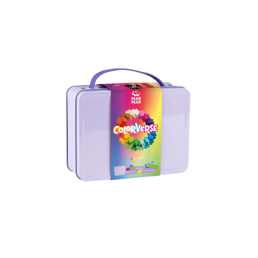 Plus-Plus Colorverse Metal Suitcase