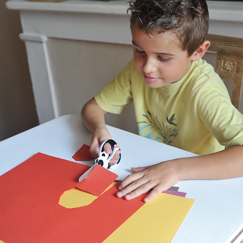 Barnsax med djurmotiv, Panda