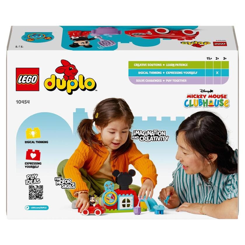 LEGO DUPLO Disney TM DUPLO® | Disney 10454, Mickey Mouse Clubhouse & Car