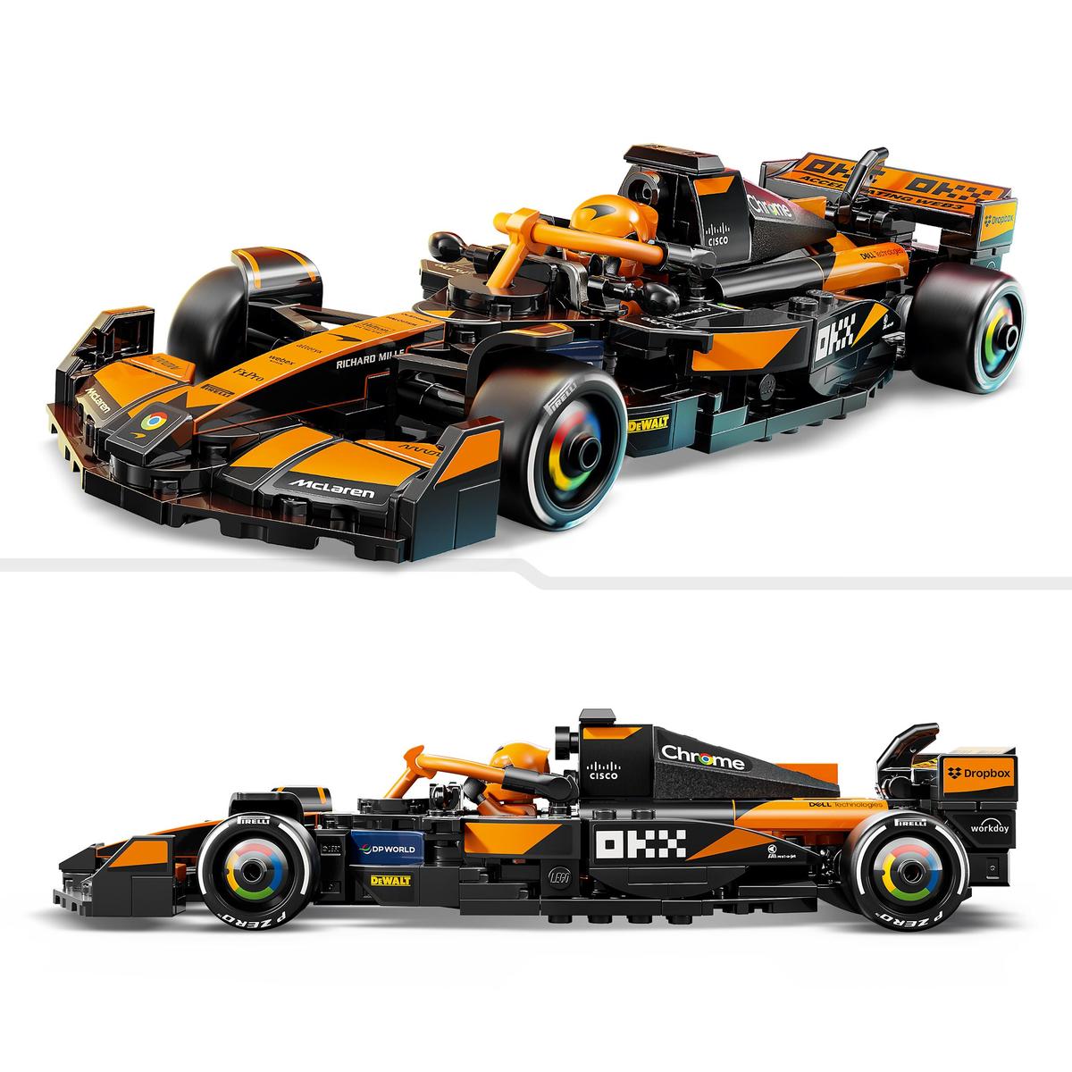 LEGO Speed Champions 77251, McLaren F1® Team MCL38 Race Car