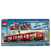 LEGO City 60423, Spårvagn och station