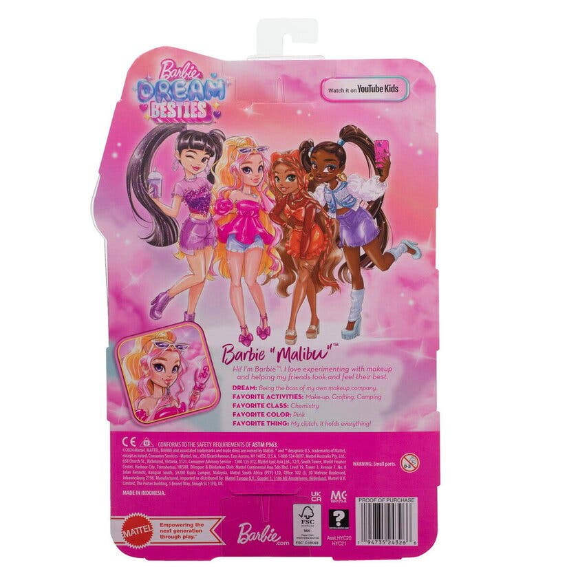 Barbie, Dream Besties, Malibu