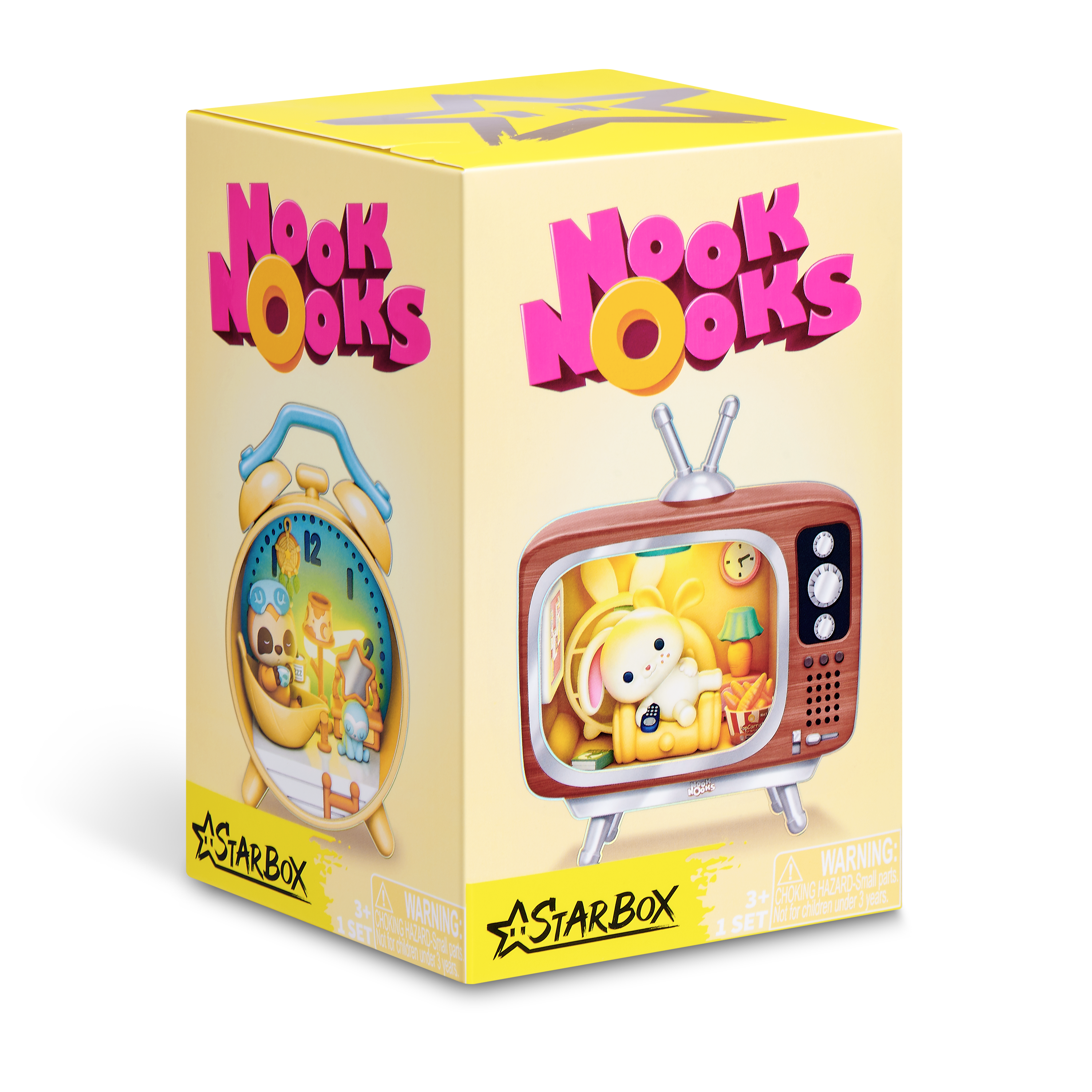 Star Box Nook Nooks - LED-upplysta samlarfigurer