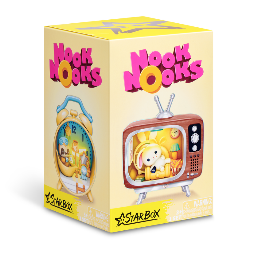 Star Box Nook Nooks - LED-upplysta samlarfigurer