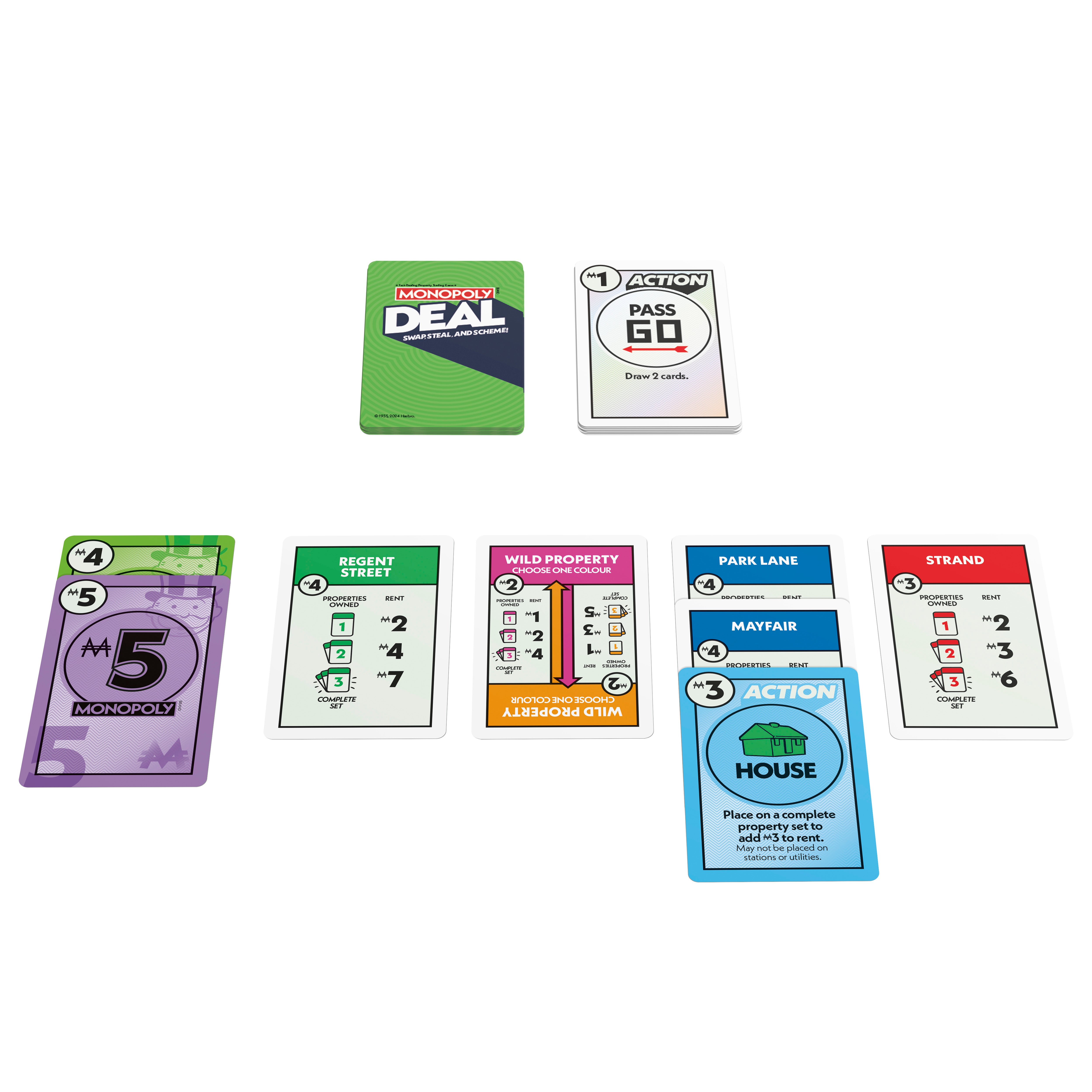 Hasbro Monopoly Deal Kortspel