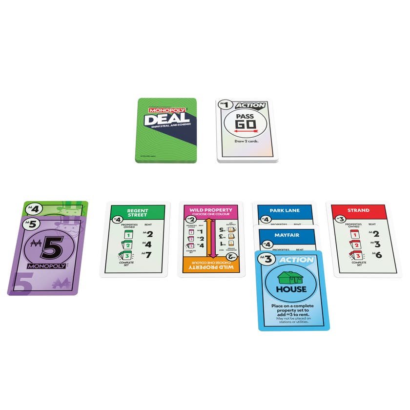 Hasbro Monopoly Deal Kortspel