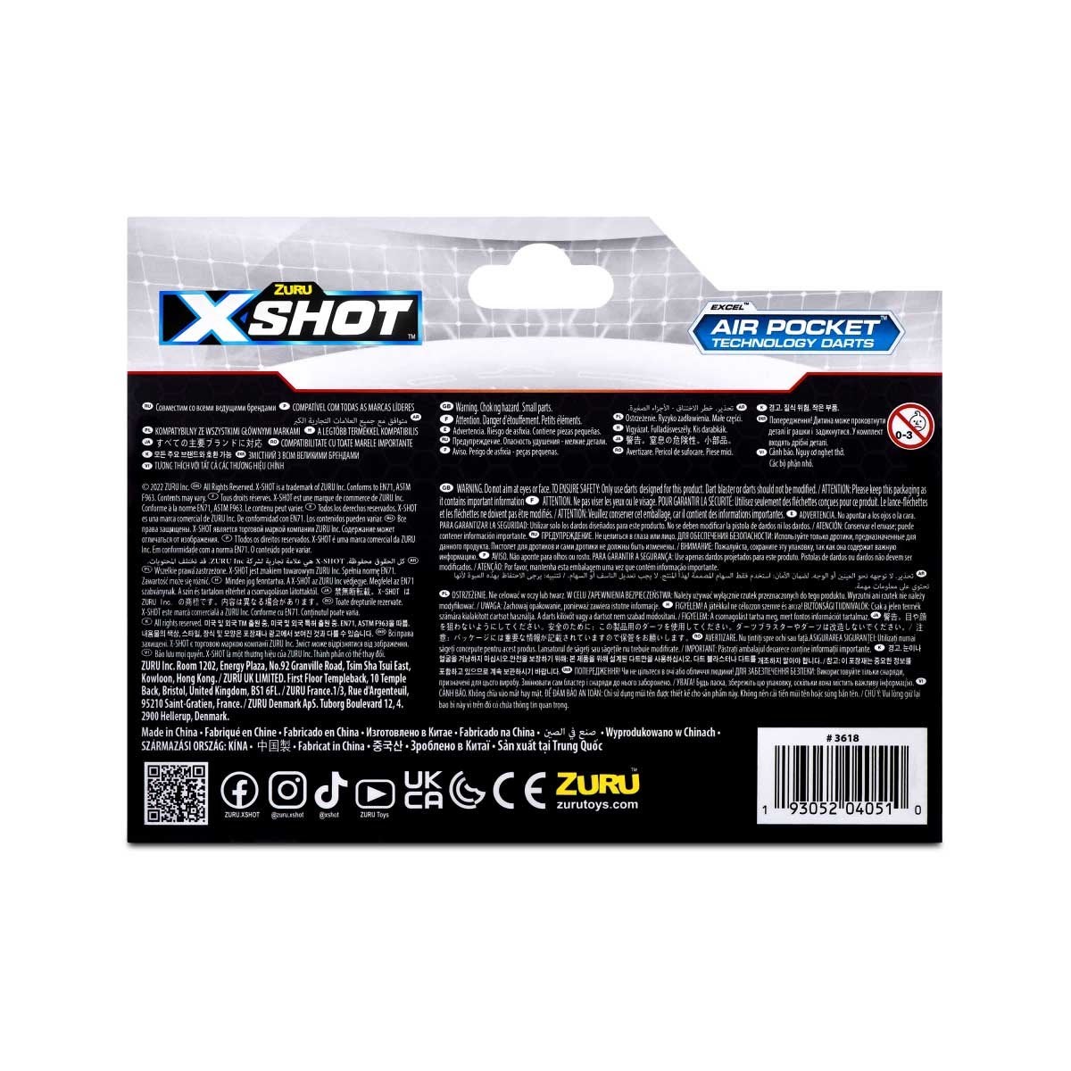 XSHOT Excel 36PK Refill Darts