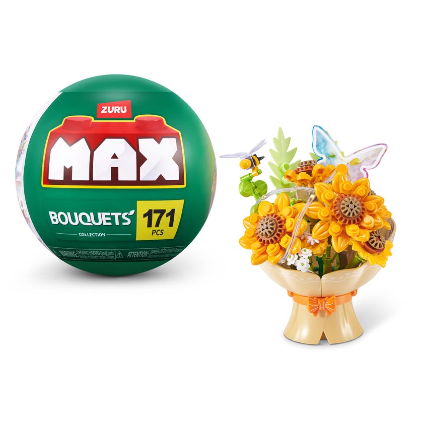 MAX Build more Premium Bricks LED Bouquets Gul