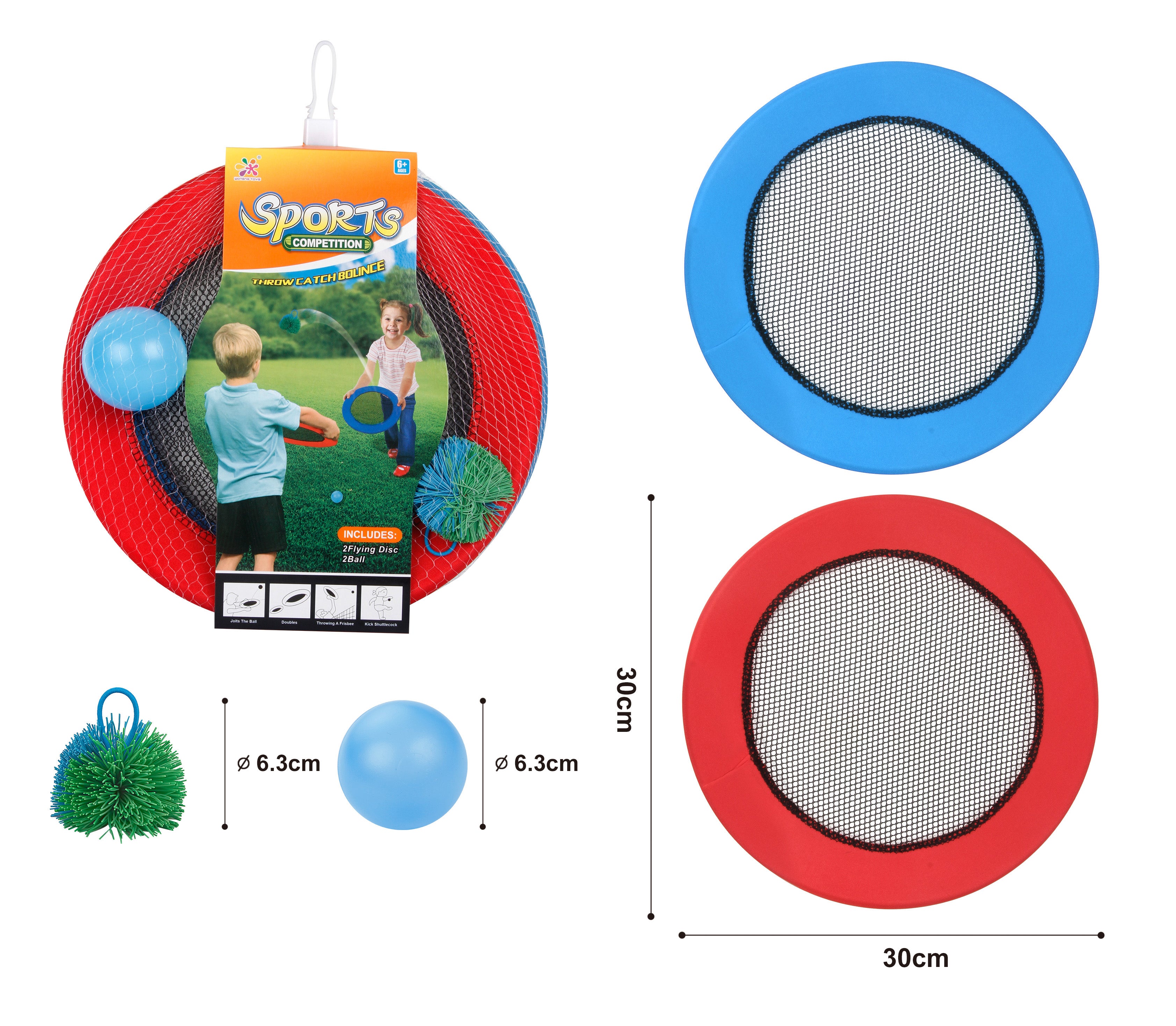 Lekset Nät Studs/Frisbee 29 cm