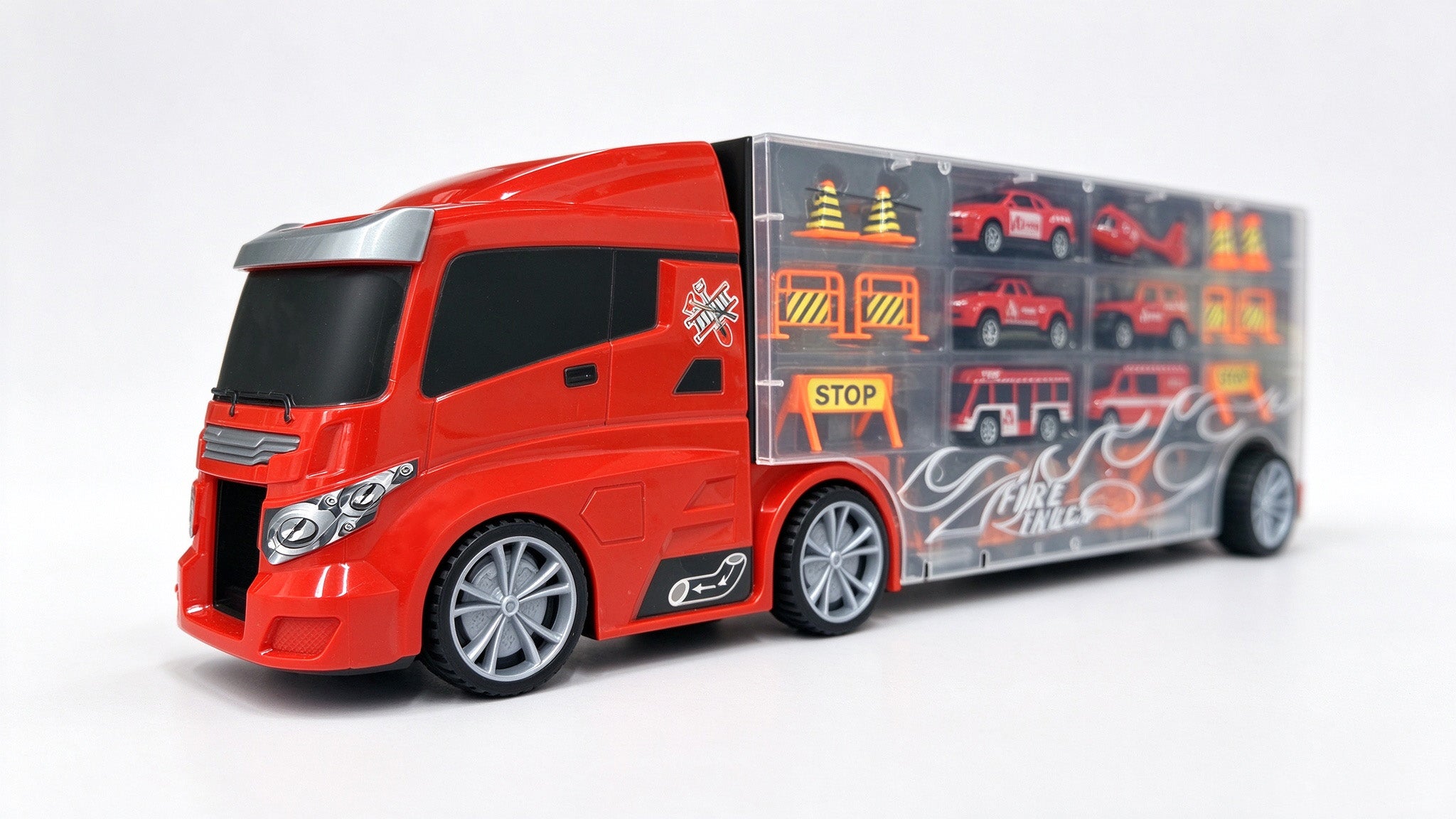 Rapid Speed - Truck med brandfordon & tilbehör
