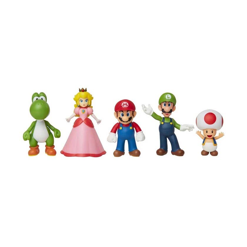 Super Mario - Figure 5-Pack Mario & Friends
