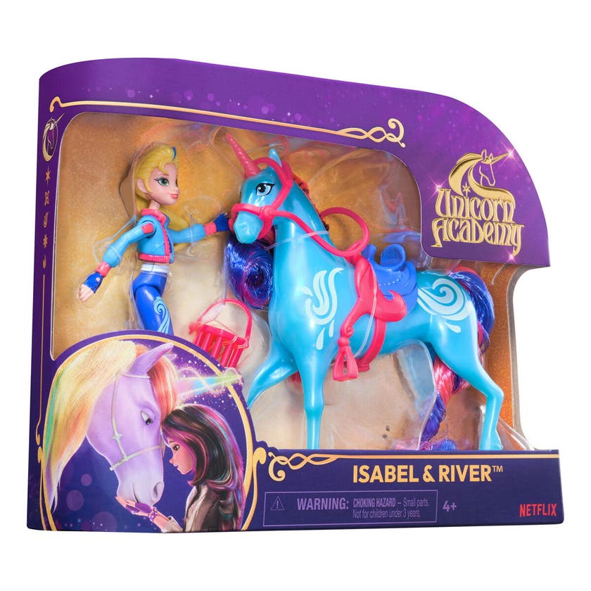 Unicorn Academy, Doll & Unicorn, Isabel & River